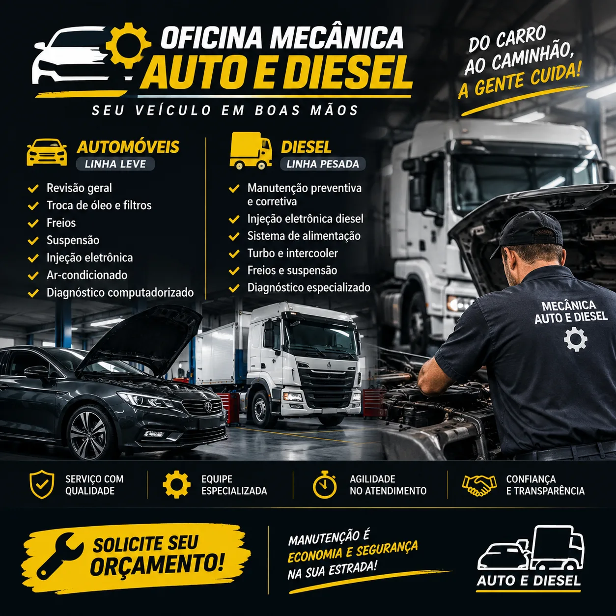 Fachada da AUTO E DIESEL